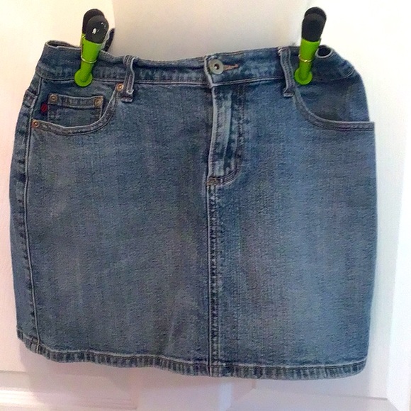 Z CAVARICCI Denim Mini Skirt - Picture 1 of 9
